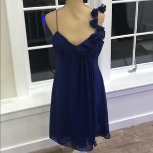 Spaghetti straps purple/blue dress size 12